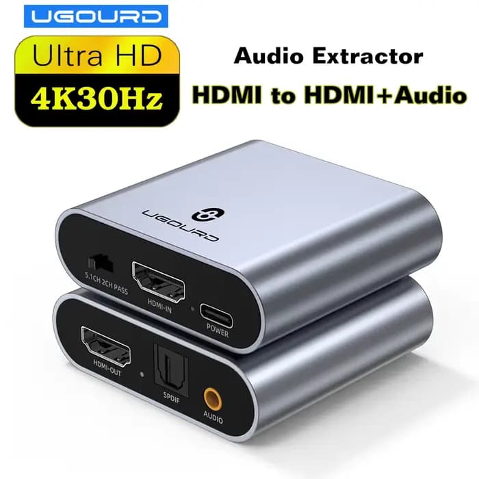 Extracteur Audio stéréo 4K 30HZ