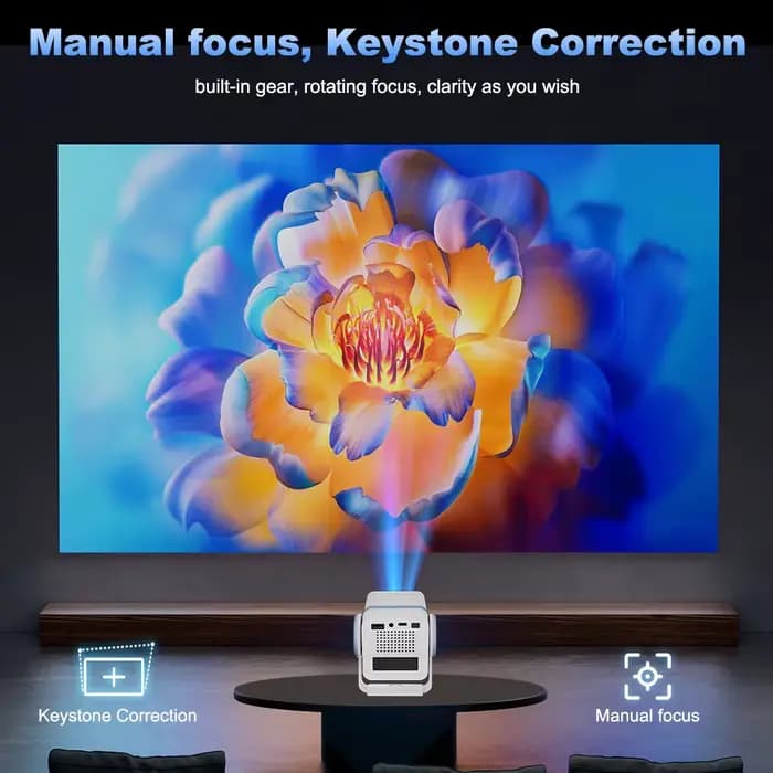 Projecteur DESS Android 13 double bande Wifi6 BT5