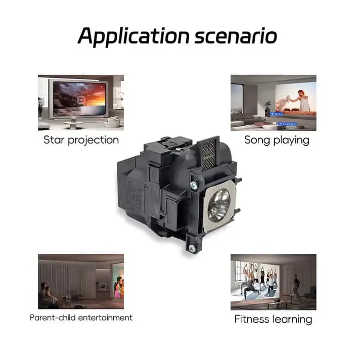 Accessoires de lampe de projection ELPLP95 adaptés à EPSON EB-5520W EB-2055 EB-2265U EB-5530U EB-X500KG PowerLite 2000 EB-X550KG