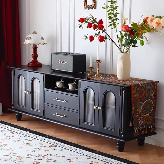 Beauté à la mode meuble Tv Vintage européen élégant classique
