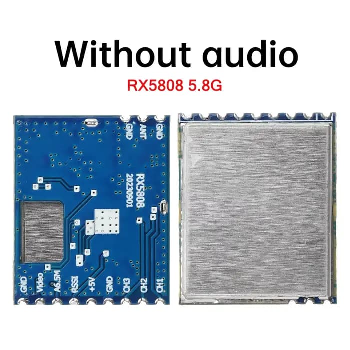 RX5808 5.8G RX1264 RX1264PRO MM238RW 3301Rx Module récepteur Audio vidéo sans fil récepteur FPV pour