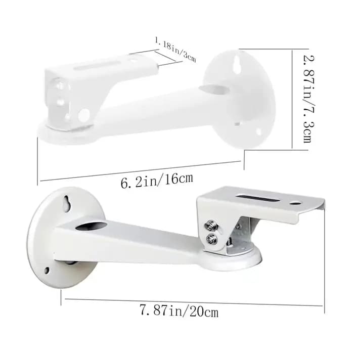 Support de projecteur 360 ° Support mural rotatif réglable en métal