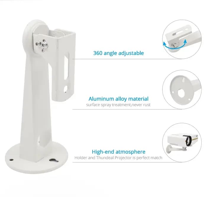 Support de projecteur mural Thundeal 360 °