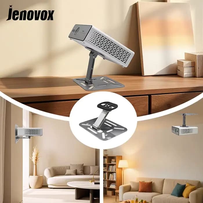 Jenovox support de projecteur multifonctionnel pour montage au plafond suspendu/support mural/suppor