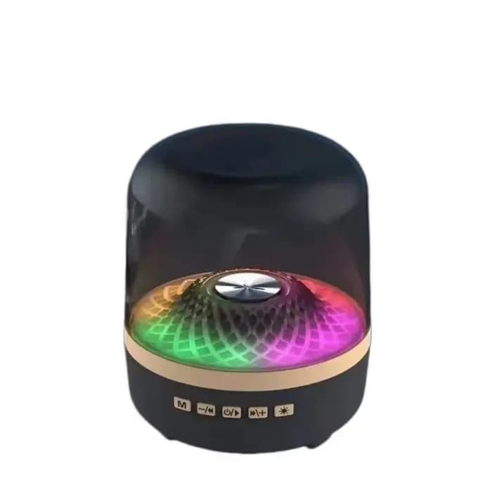 Barre de son sans fil Bluetooth 5.3 HiFi Stéréo avec subwoofer et lumière respirante, audio portable