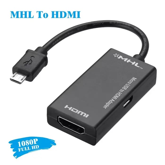 Plug & Play universel Micro USB vers HDMI HD TV AV TV câble convertisseur 1080P Mobile/ordinateur po