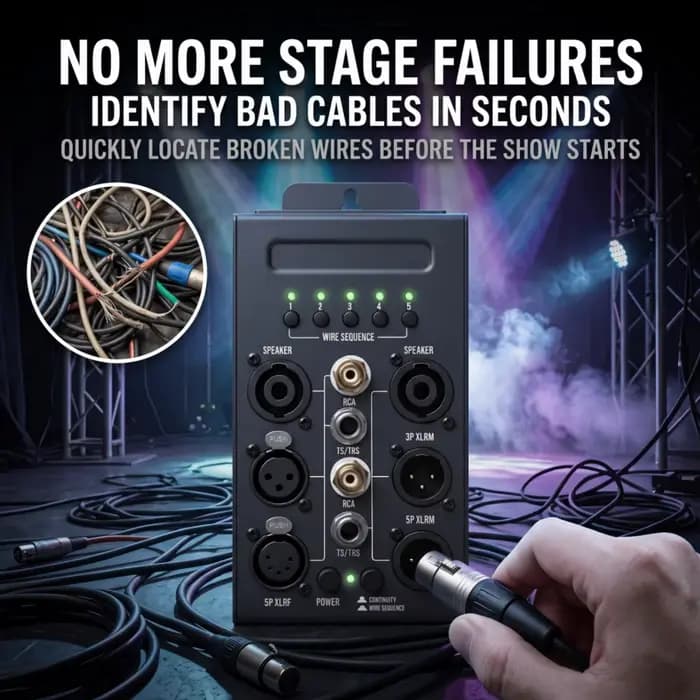 Testeur de câbles audio