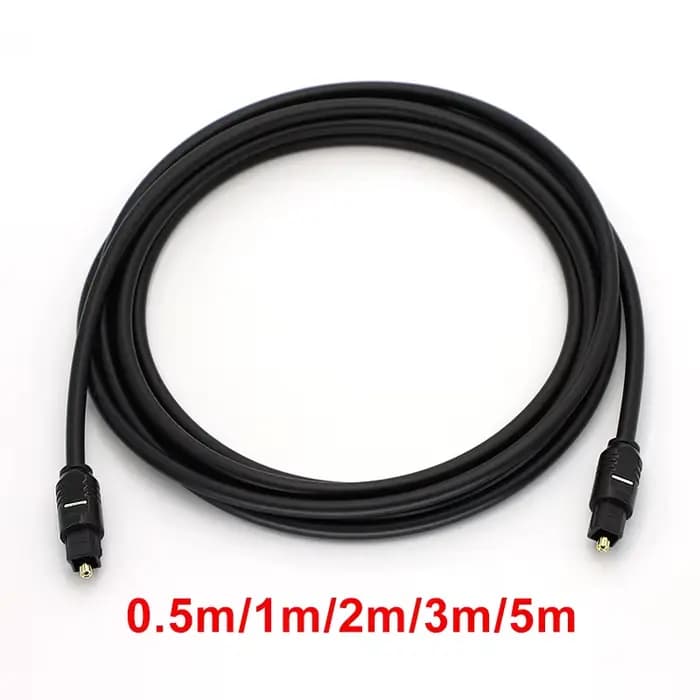 Câble audio optique, câble numérique à fibre optique OD4.0 Toslink 0