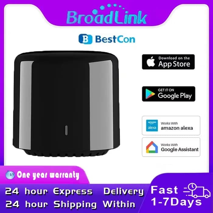 BestCon-Mini télécommande intelligente Rm4c WiFi IR