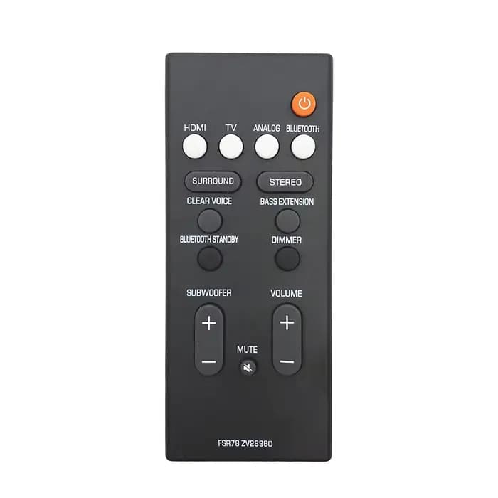 Télécommande FSR78 ZV28960 pour Yamaha YAS-106 YAS-207 ATS-1060 YAS-107 ATS-1070 pour système de bar