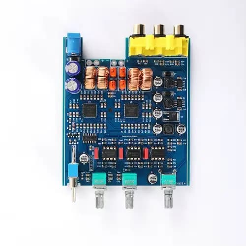 Amplificateur de puissance numérique de classe D, audio stéréo HiFi, réglage des aigus et des basses