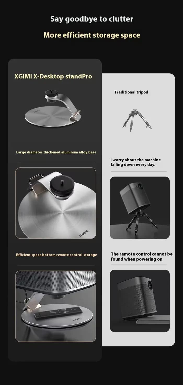 NOUVEAU support de bureau pour projecteur 360 °