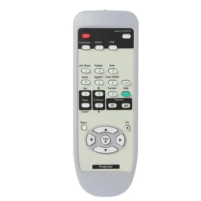 Télécommande FEDI pour projecteurs Epson séries EMP-X5 EB-S6 EB-X6 EB-W6 EB-S7 EB-X7 EB-S8 EB-X8 EMP