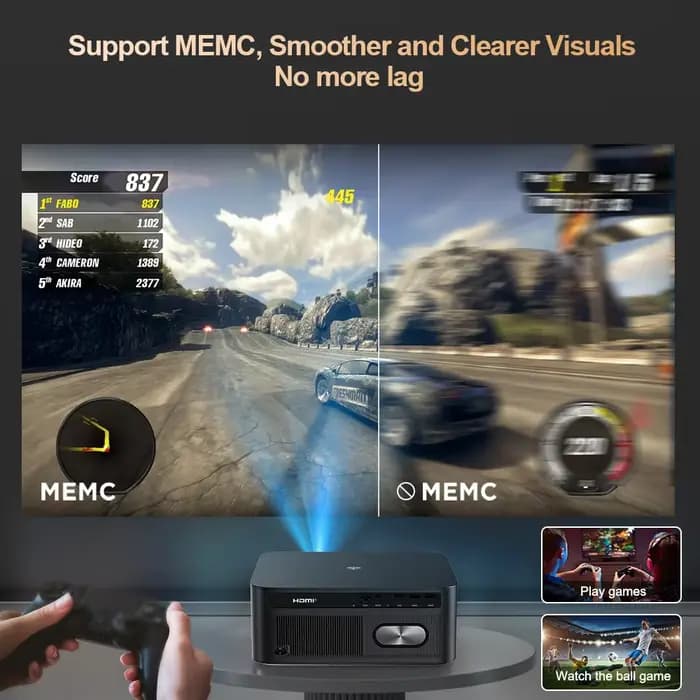 3000Ansi 4K projecteur Full HD TD98Pro 2G 32G Home cinéma WiFi Android Portable Samrt TV