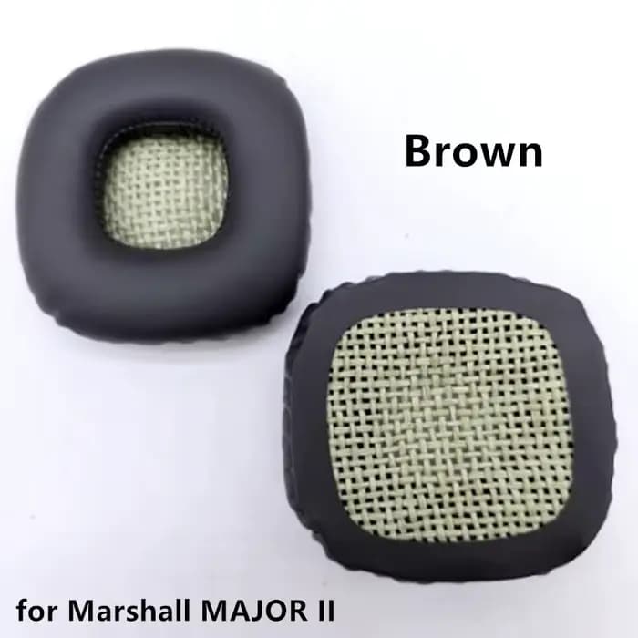 1 paire de coussinets d'oreille de remplacement pour casque Marshall Major 2/3, coussinets d'oreille