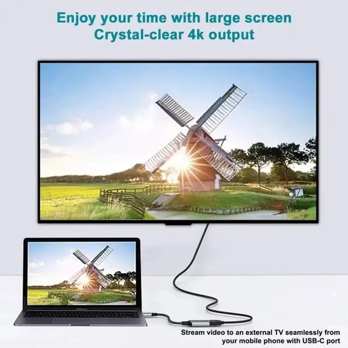 Adaptateur 4K 60Hz Type C vers HDMI