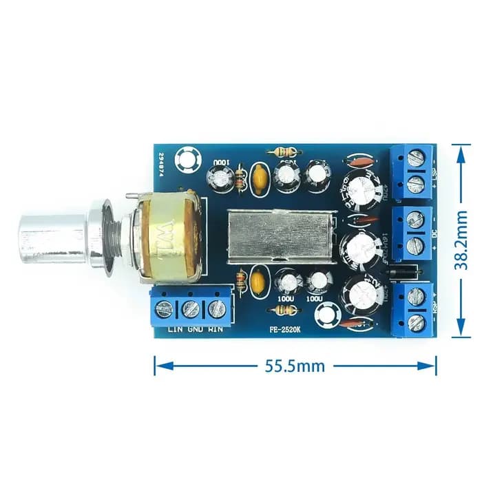 TEA2025B amplificateur de puissance carte Audio 2.0 Channrl Mini
