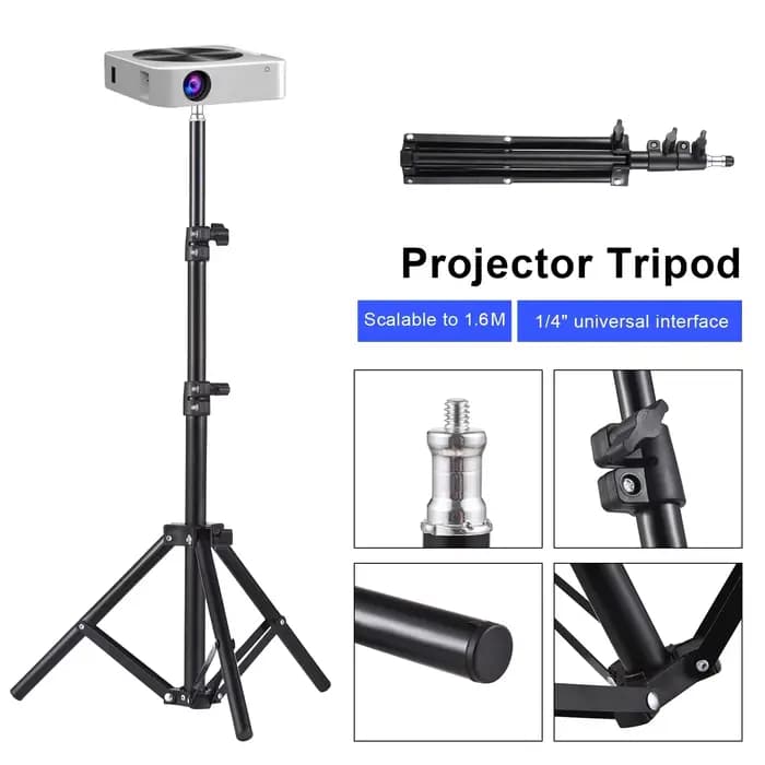 Support de projecteur universel extensible, support de projecteur en alliage d'aluminium, support po