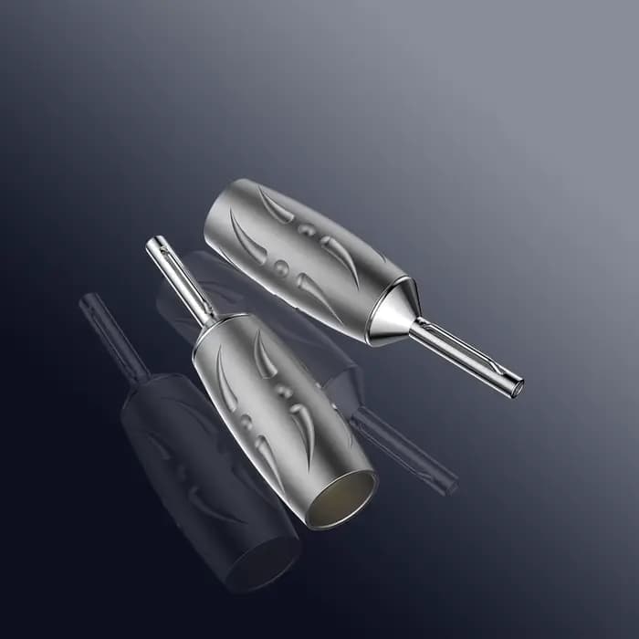 Viborg VB402R connecteur de haut-parleur banane plaqué Rhodium en cuivre pur Hifi