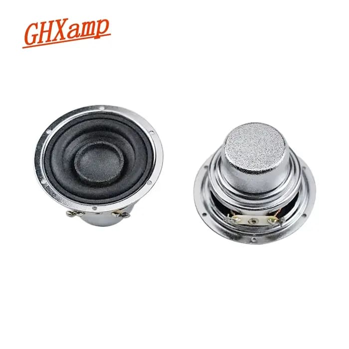 Haut-parleur Harman Kardon, 1.75 pouces, 47mm, course longue, gamme complète, fréquence, klaxon, touriste, cadre chromé en néodyme, 4ohm, 2 pièces