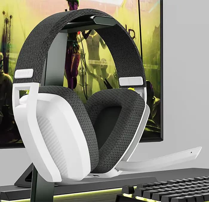 BINNUNE BW06 casques Bluetooth Gamer avec micro pour PS5 PS4 PC Mac Playstation casque de jeu sans fil 2.4GHz avec Microphone
