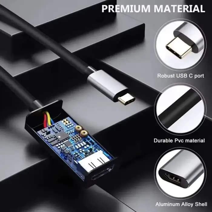 Adaptateur 4K 60Hz Type C vers HDMI