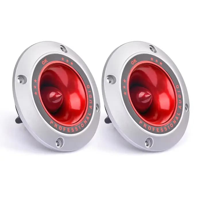 AIYIMA 2 pièces Haut-parleurs Tweeter Piezoelectriques de 4 pouces 100W