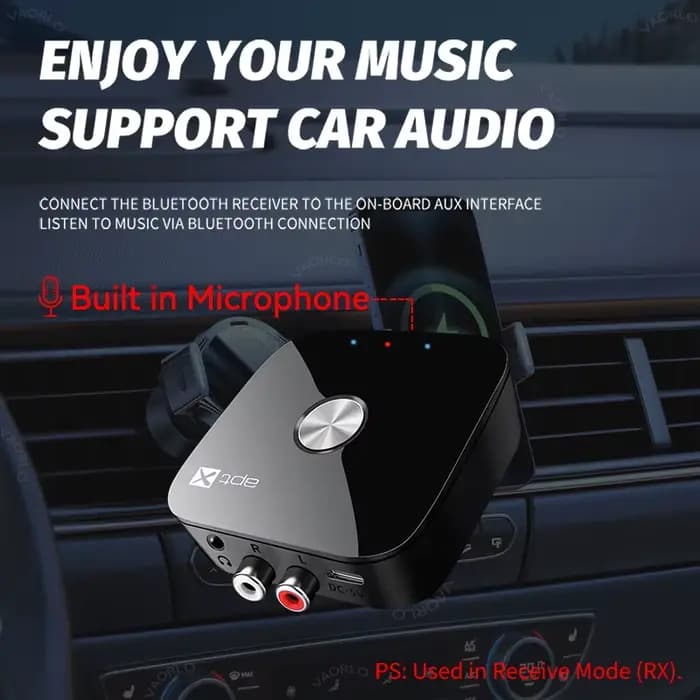 Transmetteur et récepteur audio Bluetooth 5.4 2 en 1 aptX aptX-Adaptive/HD/LL 3