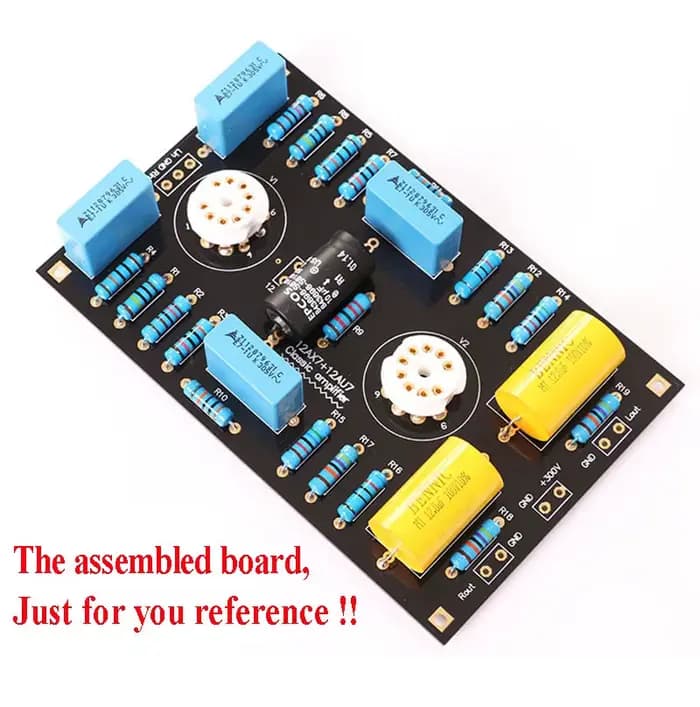 12AX7/12AU7 tampon de Tube préamplificateur Audio préampli amplificateur carte PCB nue