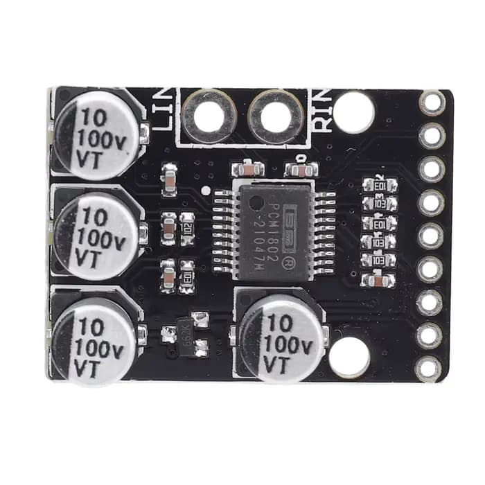 Décodeur audio PCM1802 96 kHz ADC à entrée analogique simple