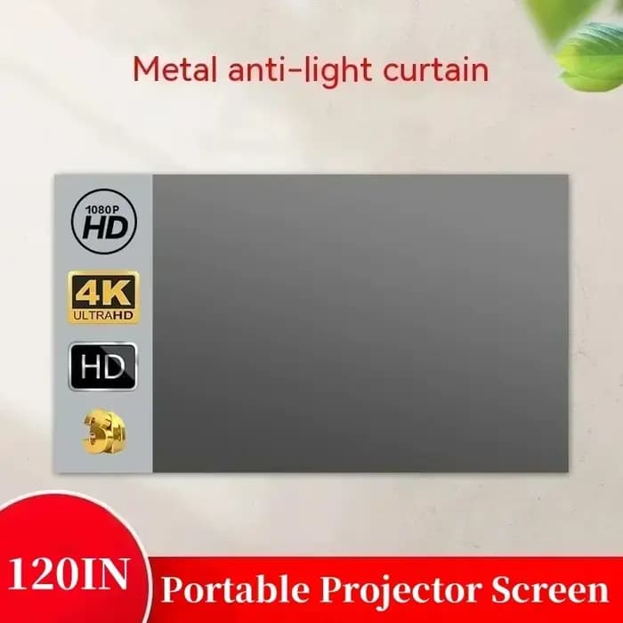 Écran de projecteur réfléchissant haute luminosité